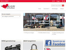 Tablet Screenshot of hartwijk.com